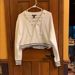 Forever 21 crop shirt